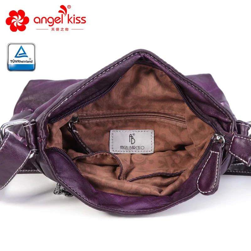 Angelkiss Брендовая женская сумка 2019 Новая летняя на одно плечо Маленькая квадратная