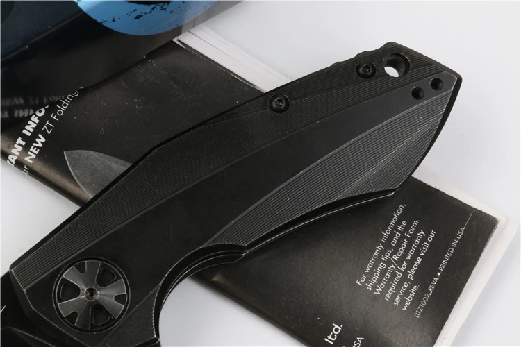 MIKER ZT 0456 0456BW складной титановый шарикоподшипник Флиппер охотничий лагерь