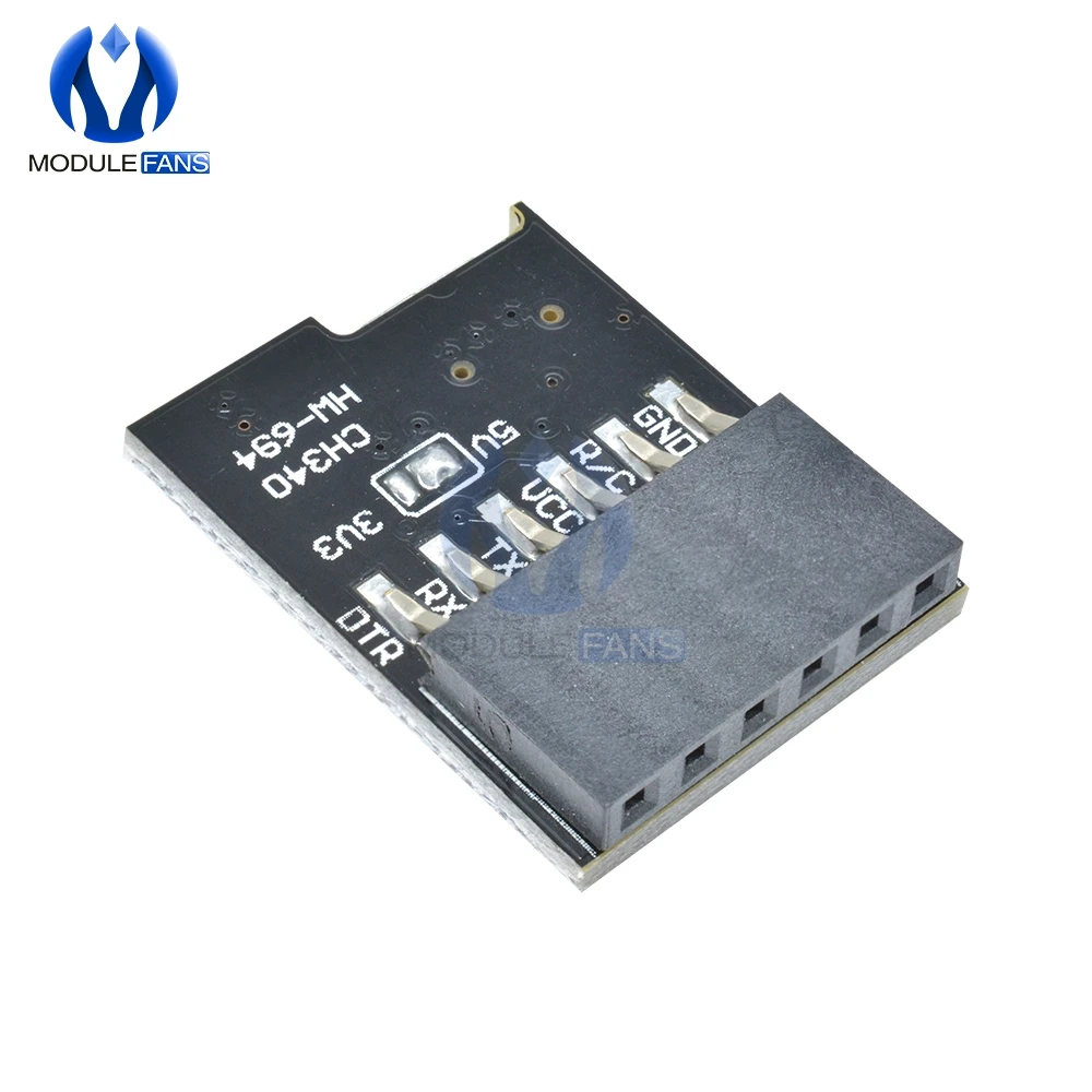 Для WEMOS CH340G CH340 коммутатор 5 в 3 В Micro USB для последовательной модульной платы Arduino