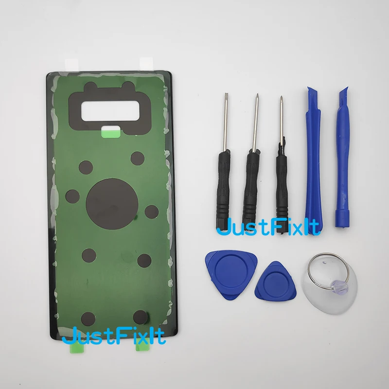 Для Galaxy Note9 Note 9 N9600 SM-N960f Телефон задняя батарея Дверь с инструментами стеклянный корпус задняя крышка чехол