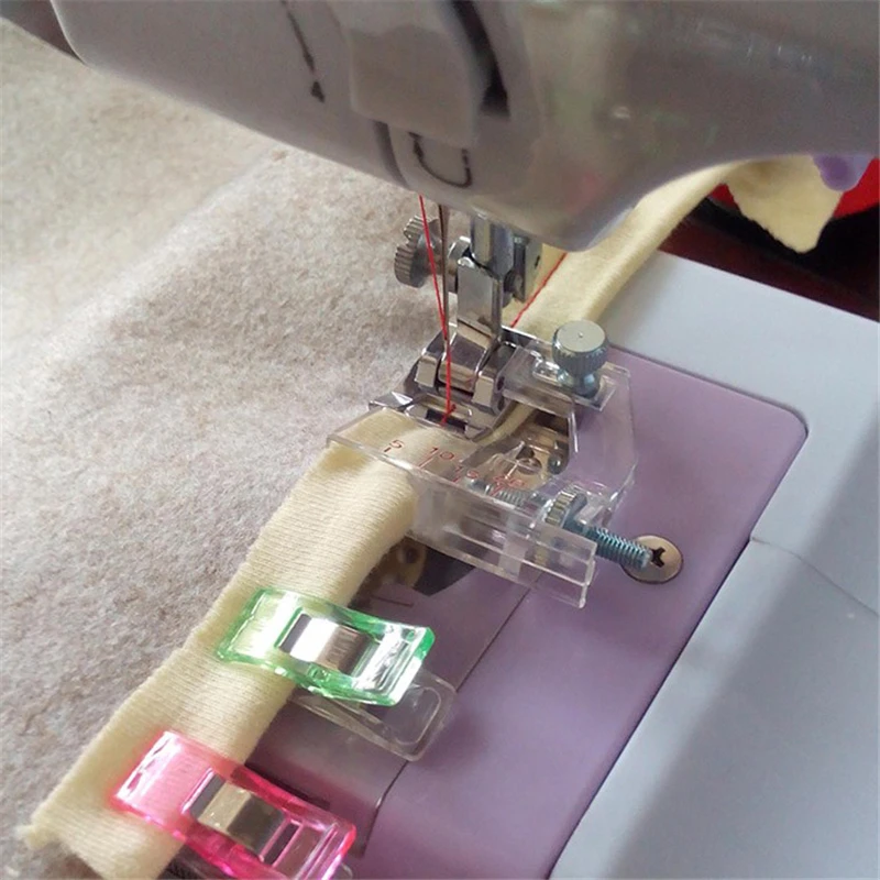 Adjustable Sewing Presser Bias Tape Binding Foot Snap On Machine Accessories Tools | Дом и сад
