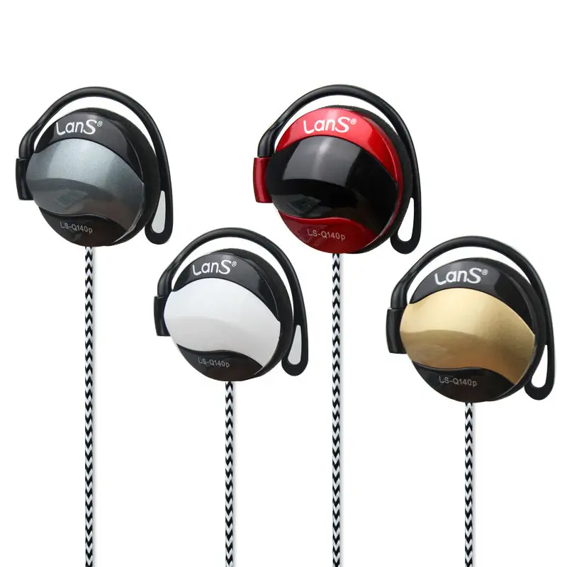 Высокое качество бас наушники стерео Hi Fi Ушные крючки вкладыши гарнитура с