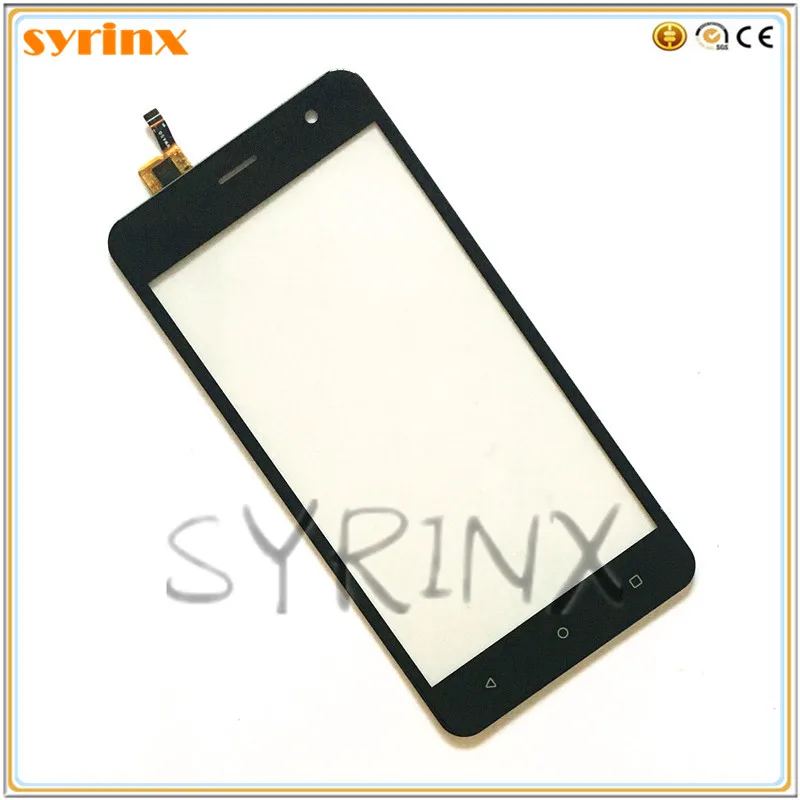 Syrinx 5.0 inch For Fly Champ FS529 FS 529 Touch Screen Digitizer Front Glass Panel Sensor Replacement Touchscreen 3m tape | Мобильные