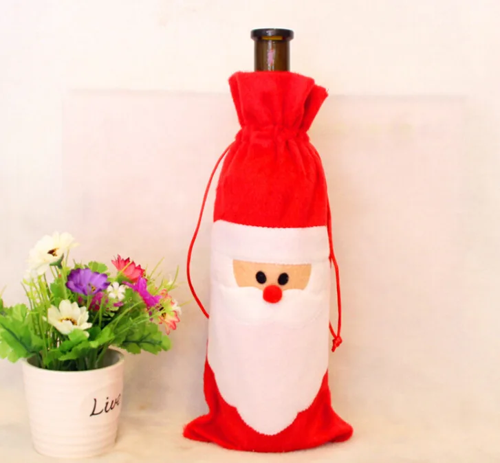 1 шт. креативные подарочные сумки Красного Деда Мороза Рождественская крышка для