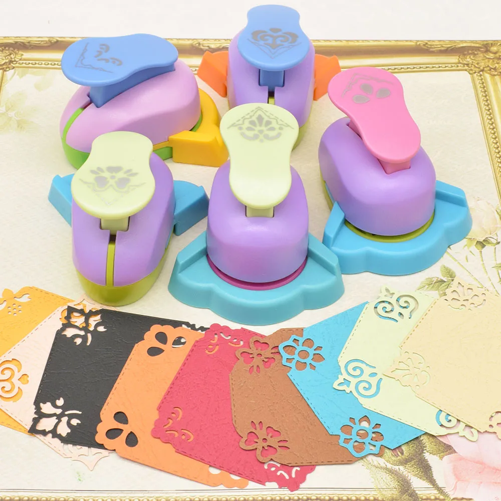 Цветы Край Кружева Дырокол тиснение устройство для Сделай Сам бумага рукоделия