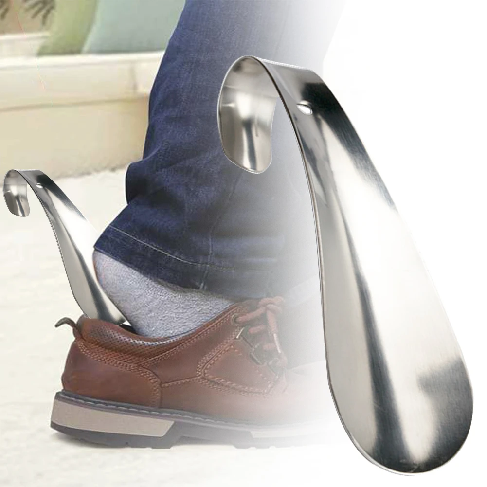 Профессиональный Металлический рожковый инструмент для обуви 14 5 см из