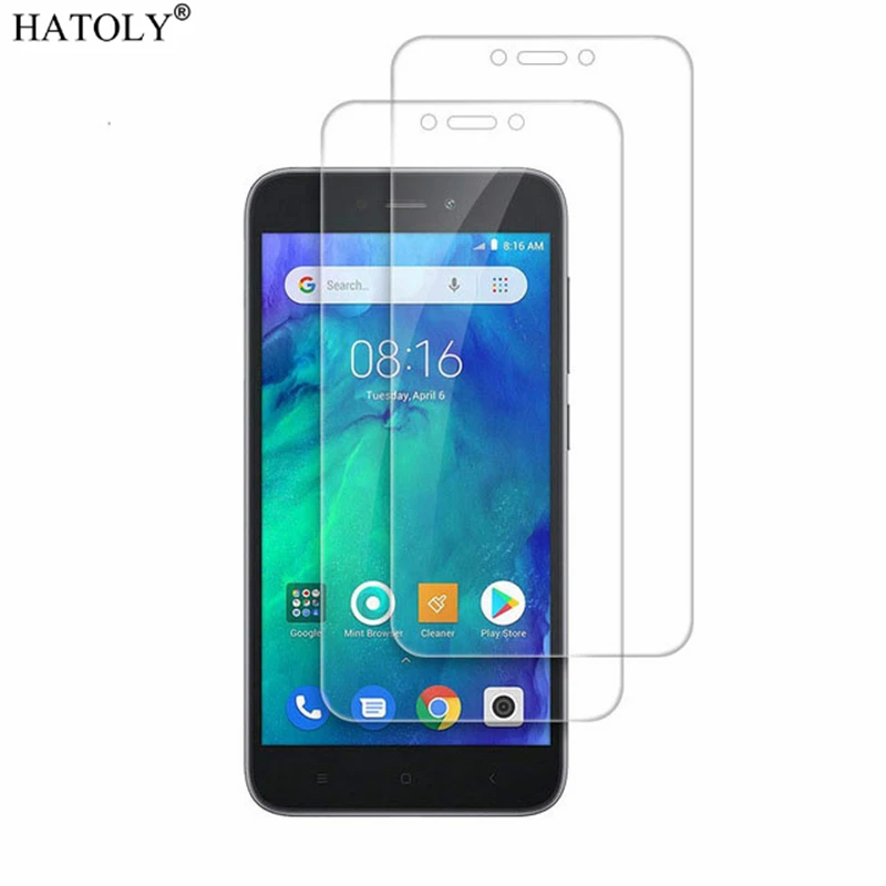 2 шт. закаленное стекло для Xiaomi Redmi Go 2.5D 9H Защита экрана пленка HATOLY|Защитные стёкла