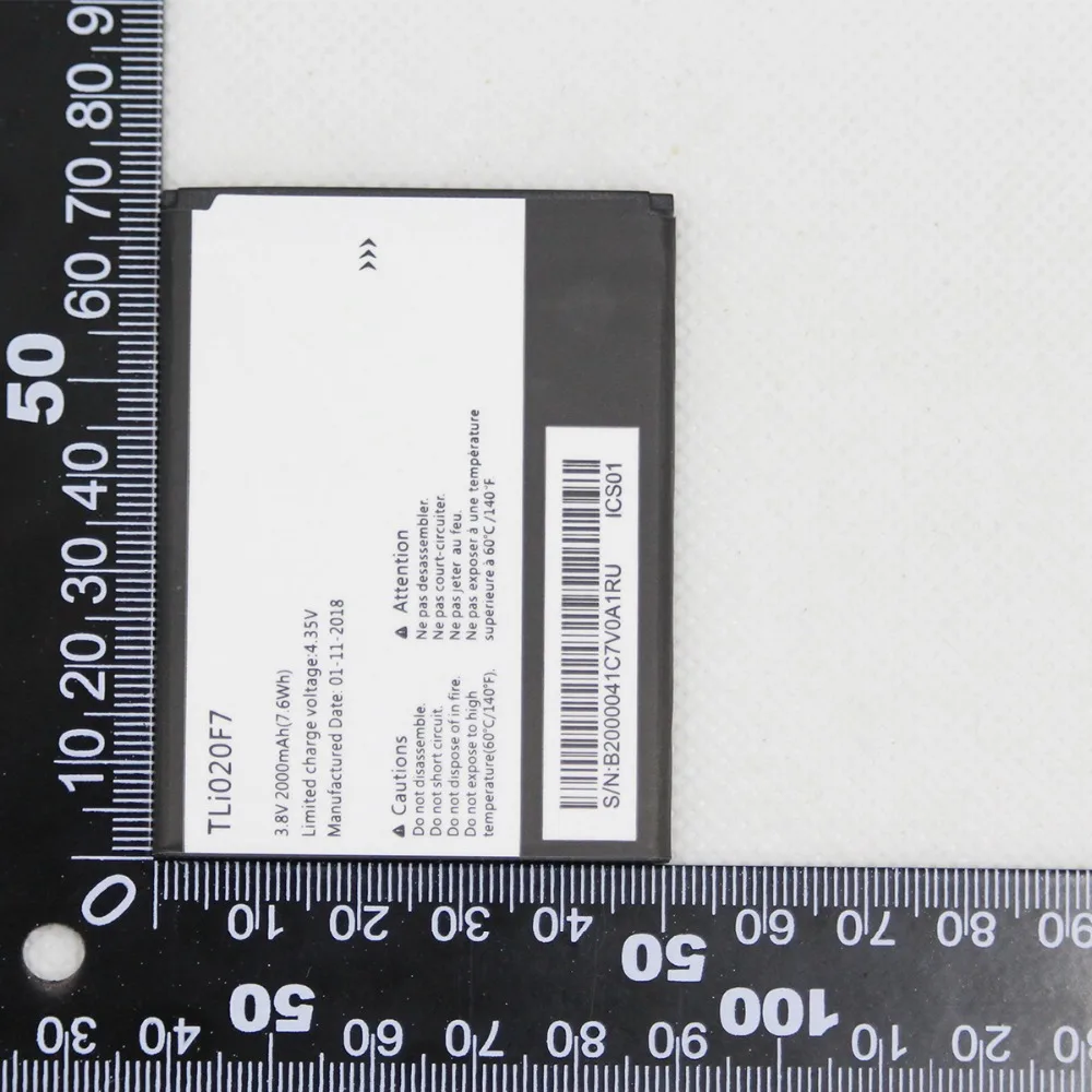 2 шт. 2000 мА/ч TLI020F7 мобильный Батарея для Alcatel PIXI 4 5045D Pop 5042D C7 7040 7040D 7041 7041D J720 J720T J726T