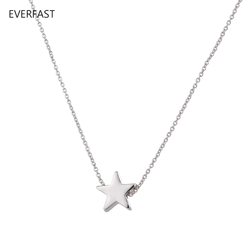 Everfast 1 шт. Мини звезды кулон Цепочки и ожерелья очарование золота розовое золото