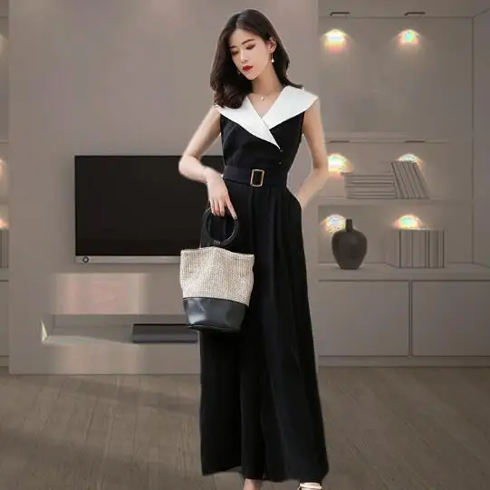 Летний комбинезон новые женские однотонные OL новая юбка шорты для свободные