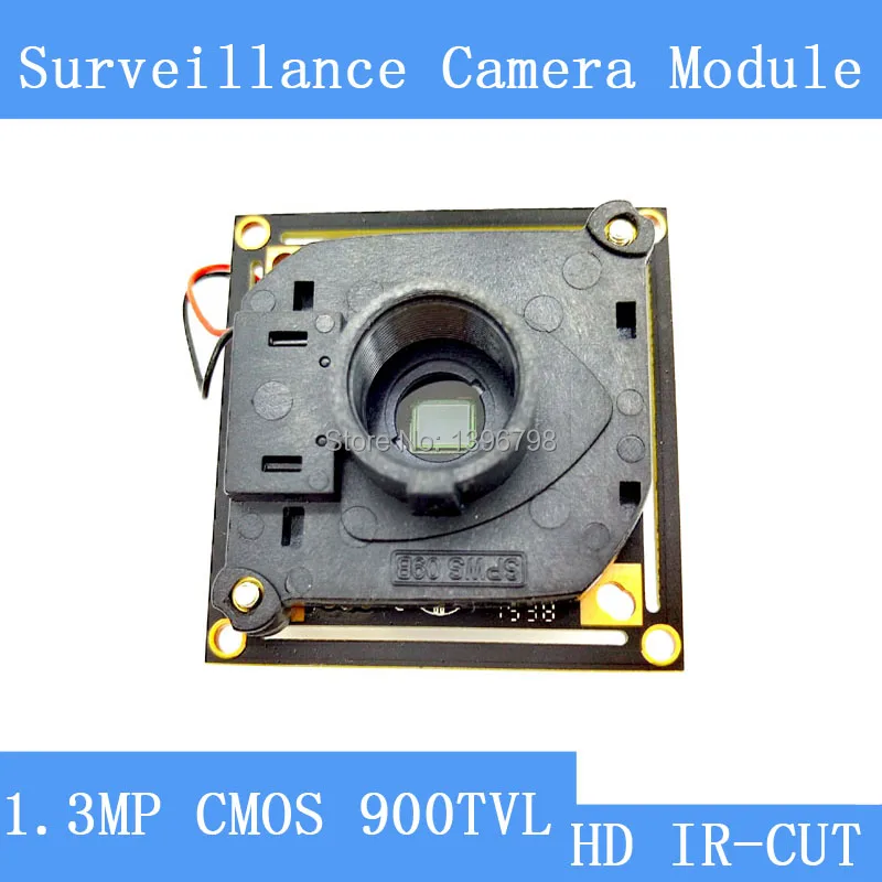 Модуль камеры HD Color CCD 900 TVL с двойным HD ICR фильтром, модулем переключения камер видеонаблюдения, печатная плата PAL / NTSC опционально