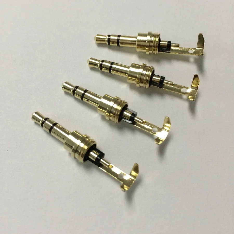 10 шт. 3 полюса Jack 5 RCA разъем аудио мм стерео гарнитура двойной трек для наушников с