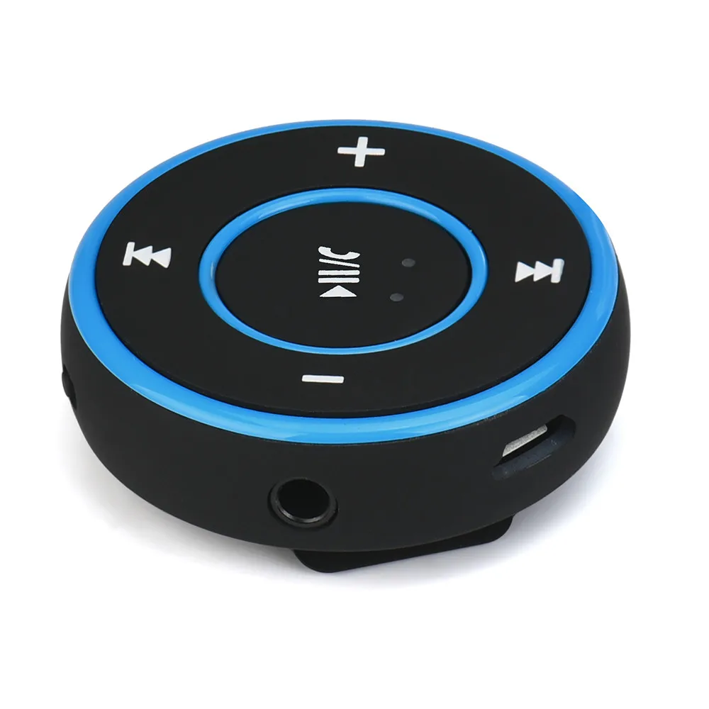 Синий CARPRIE Bluetooth передатчик 3,5 мм разъем беспроводной Bluetooth 3,5 мм аудио стерео автомобильный вспомогательный приемник Usb Bluetooth адаптер ключ#2 - Цвет: Синий