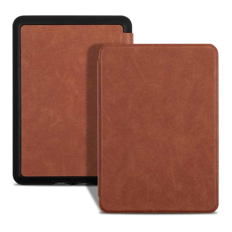 Brown Смарт-чехол для всех новых " Kindle Paperwhite 4 электронных книг 10-го поколения выпуска, мягкий чехол из ТПУ с автоматическим выключением/пробуждением - Цвет: Brown