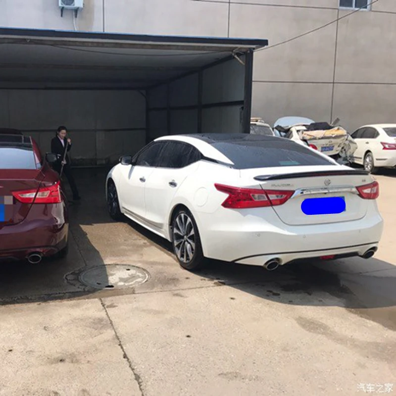 Автомобильный Стайлинг ABS пластик Неокрашенный наружный задний багажник Крыло