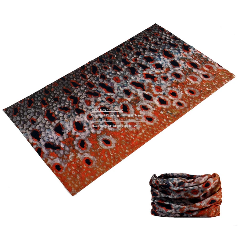 Оптовая продажа защитный чехол для лица трубчатая бандана или рыболовная маска.