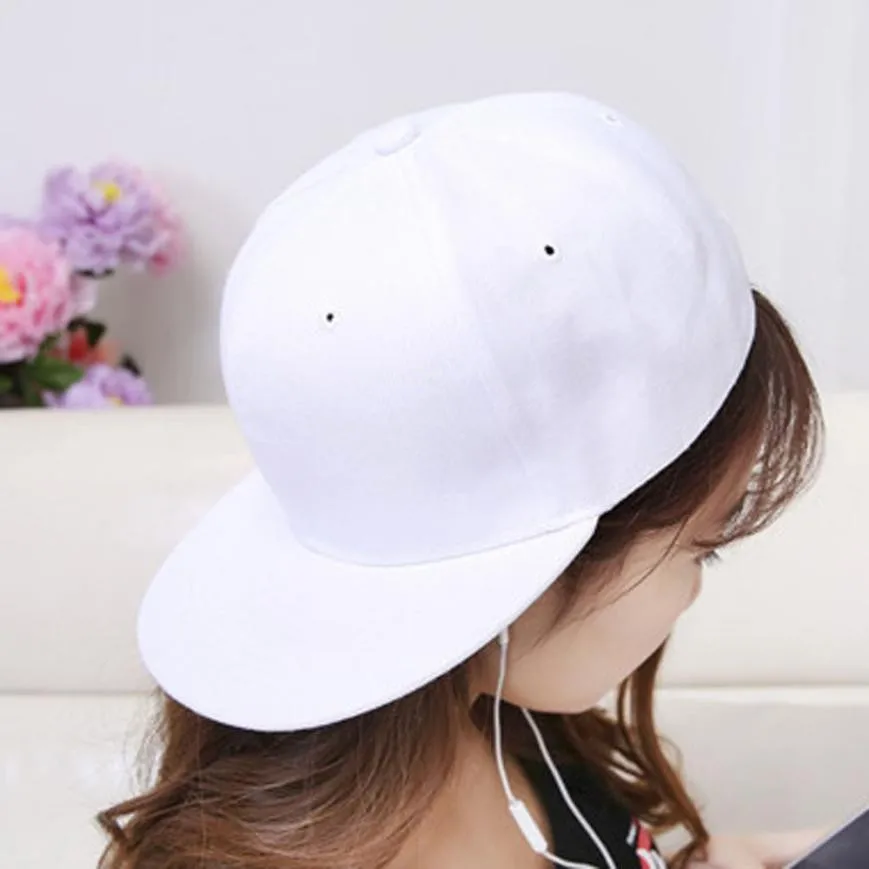 Fashion Women Men Adjustable Baseball Cap Solid Snapback Hat Hip-Hop Shade Plain color light baseball cap | Аксессуары для одежды