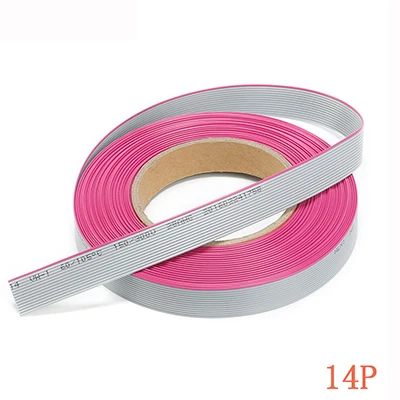 

Серый плоский ленточный кабель 10-40 контактов Your Cee UL2651 1.27 мм 2 метра