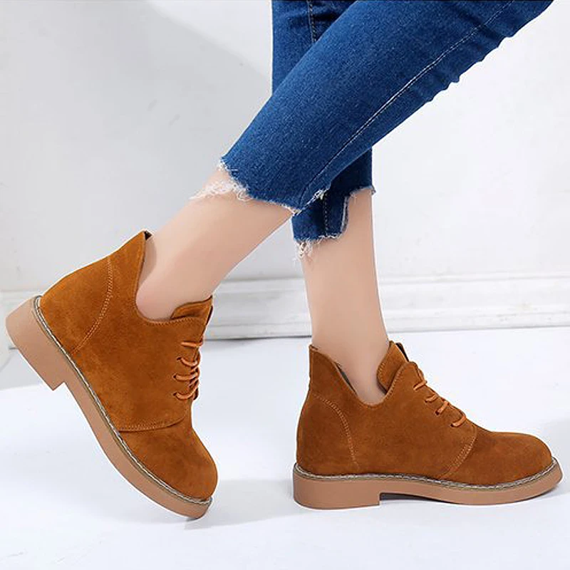 SONDR/ботильоны для женщин Цвет черный коричневый botas plataforma mujer rubbe botines женская