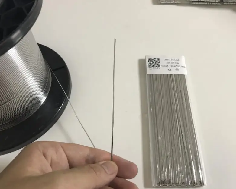 MSL Солнечная DIY солнечная панель. Сварочная полоса на солнечных батареях 30 м 1 6*0 2