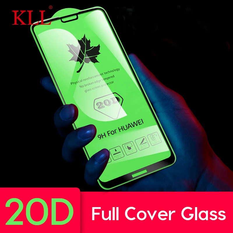 20D закаленное стекло с изогнутыми краями для Honor 20i Mate 20 полное покрытие Защита