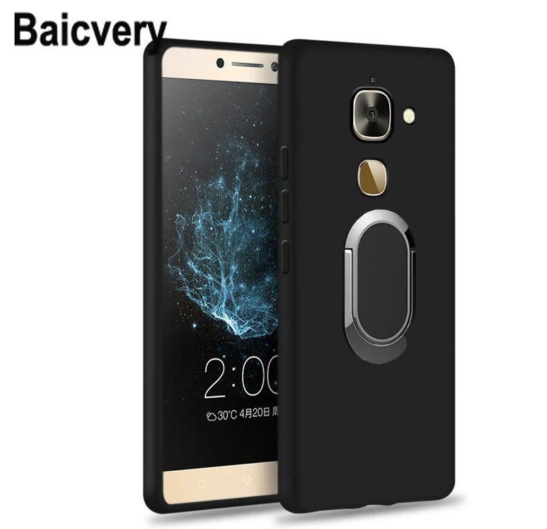 Мягкий силиконовый чехол с магнитным кольцом для Leeco Le S3 X626 Letv LeEco Le2 X620 X527 2