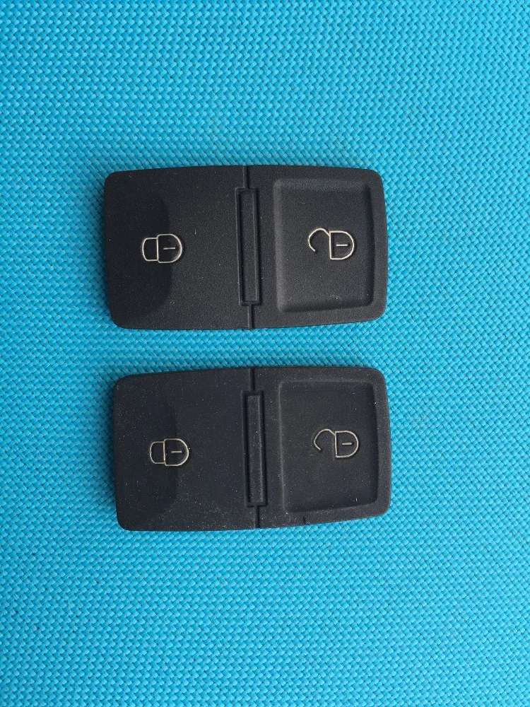1Pc Of 2/3 Buttons Remote Key Shell Rubber Pad For vwa Flip Case Audi Blank Car Accessories Auto Parts Hot Selling | Автомобили и