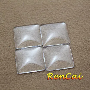 100pcs8/10/12/14/15/15,7/16/18/мм круглый плоский прозрачный стеклянный кабошон с плоской задней частью для самодельных подвесок, изготовления ювелирных изделий