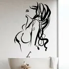 Горячие сексуальные девушки голые женщины абстрактные обнаженные наклейки на стену винил домашний Декор Съемный ванная самоклеющиеся настенные наклейки для спальни 3271