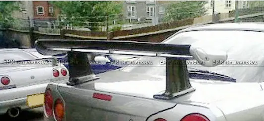 Автомобильные аксессуары для Nissan Skyline R34 GTR JUN стиль углеродное волокно высокий