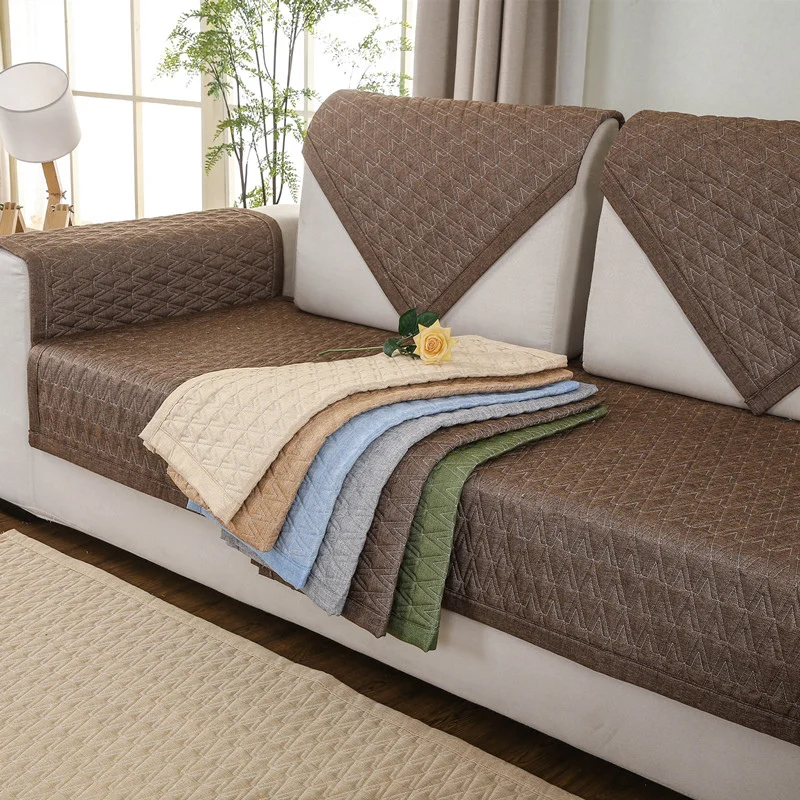 Антиусадочный полиэфирный чехол для дивана Декоративные Чехлы диванов гостиной