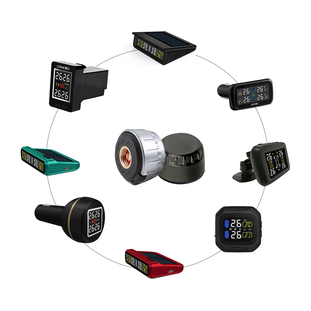 Система контроля давления в автомобильных шинах, датчики WI-Fi для мотоцикла, TPMS, датчики для CAREUD M3 D580 T318 T86 T880 T881 U901 U906 U912 U903