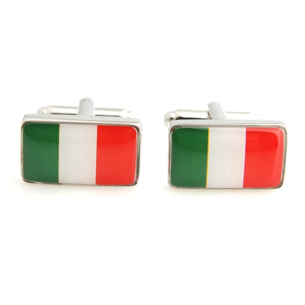 YH 1840 США Канада Италия Франция запонки с изображением флага|flag cufflinks|cufflinks cufflinksusa