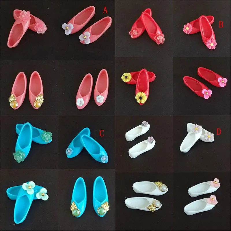 Высококачественная разноцветная обувь на платформе для кукол аксессуары
