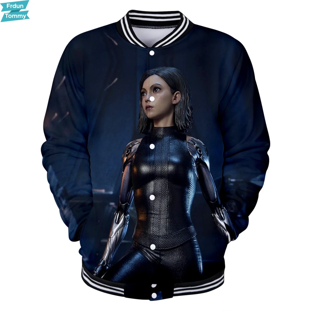Alita Battle Angel 3D уличная популярная мужская/женская Стильная осенне-зимняя толстовка