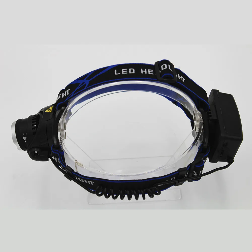 Налобные фонари светодиодные XM L T6 ZOOM 18650 налобный фонарь s лм XML перезаряжаемый