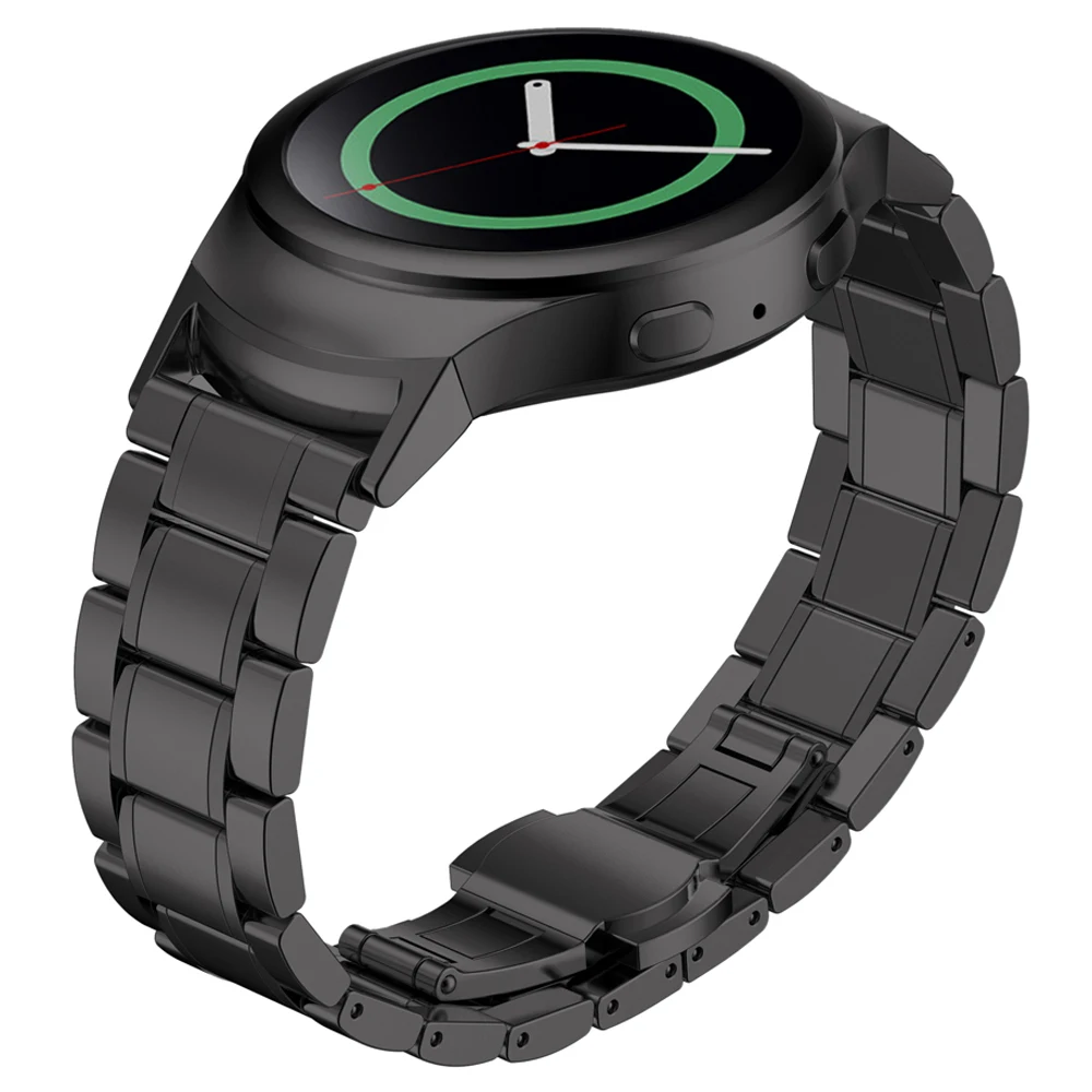 Браслет для смарт-часов Samsung Gear S2 R720 деловой металлический браслет из нержавеющей