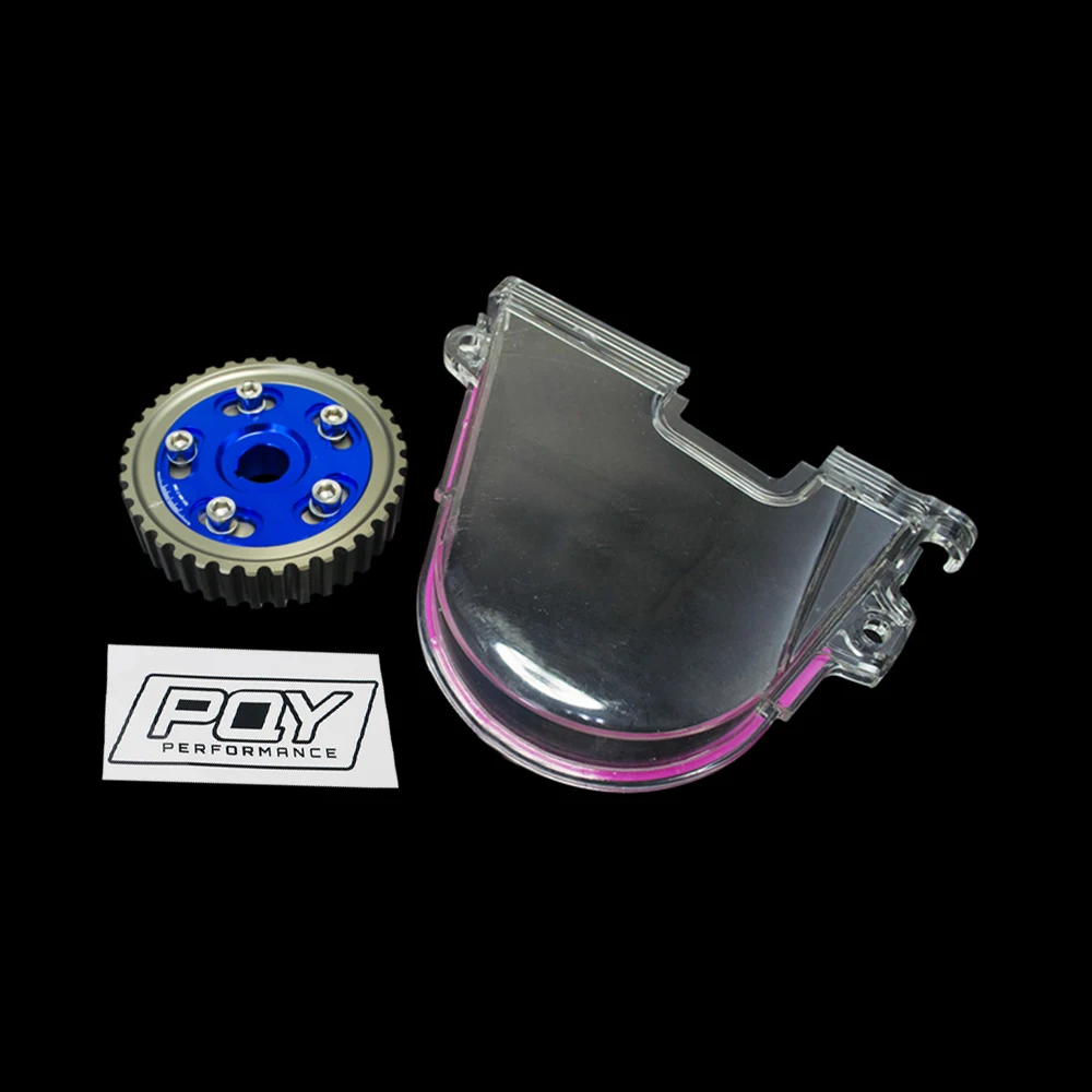 WLR RACING-алюминиевый кулачковый механизм+ крышка камеры для 92-00 Civic D16Z D16Y с наклейкой PQY WLR6542B+ 6337