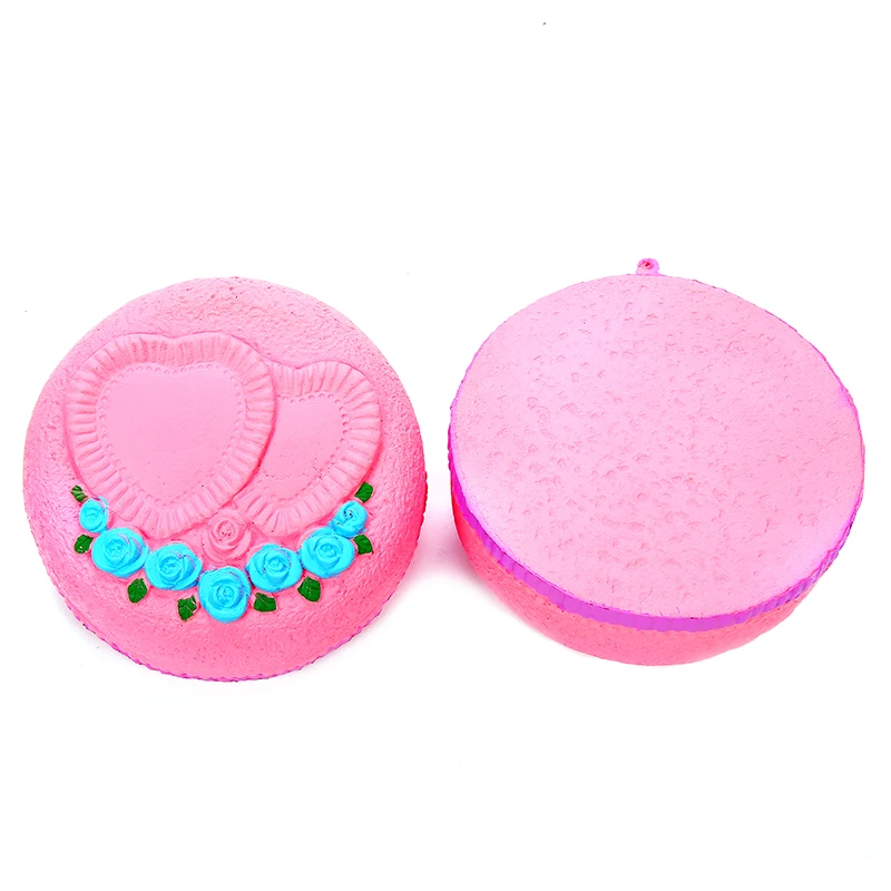 Jumbo super squishy squishies Набор Розовое Сердце Любовь Торт медленно растет свадебное