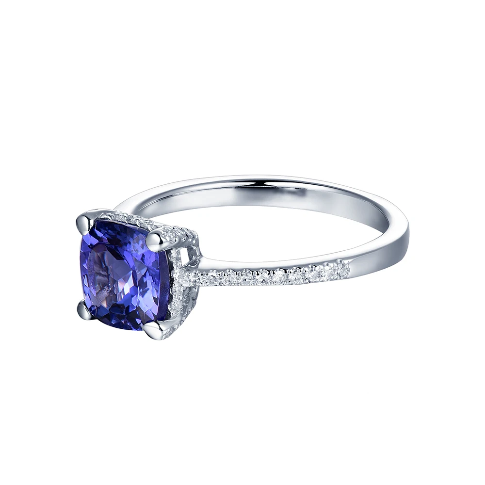 LOVERJEWELRY Обручение кольцо для Для женщин Вечная любовь элегантные подушки 7 5 мм
