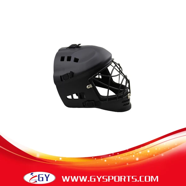 PE внутренний пол мяч шлем Спорт поле хоккейный со стальной клеткой и ABS outshell