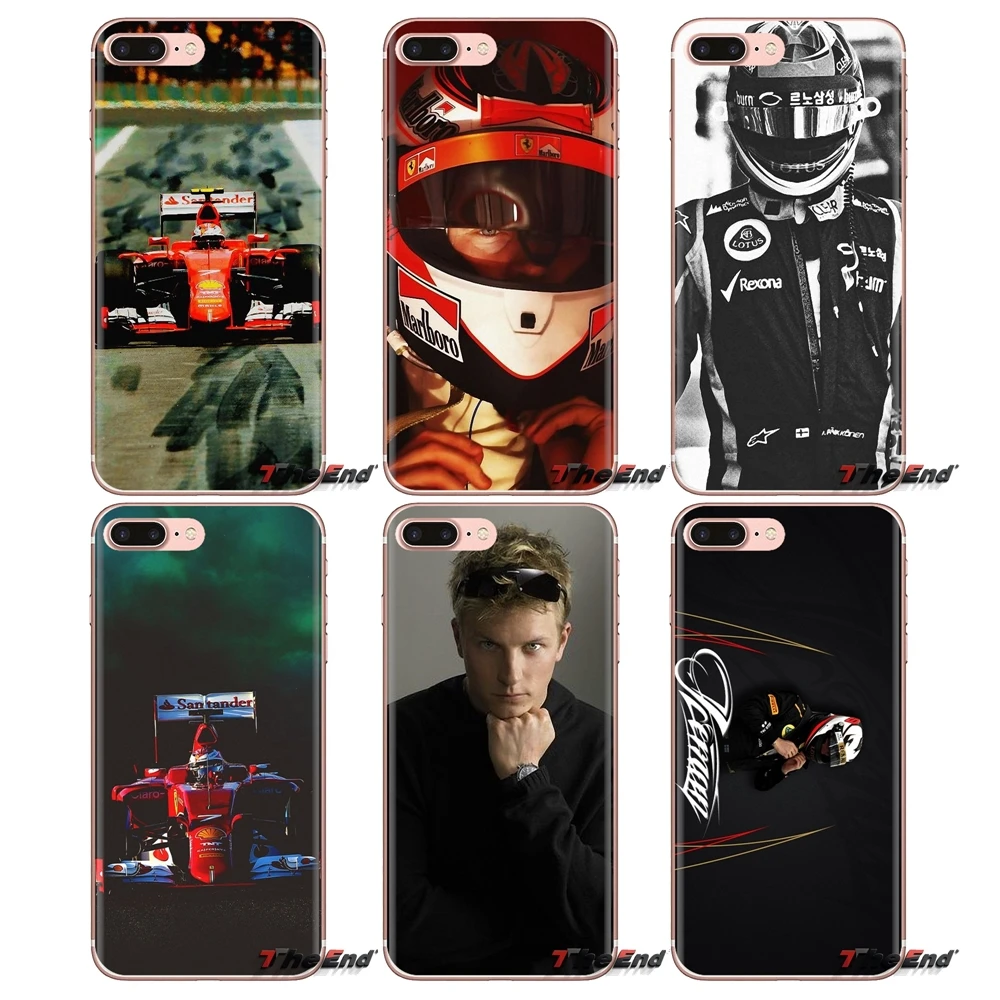 Силиконовый чехол для телефона модный автомобильный драйвер Kimi Raikkonen iPod Touch Apple