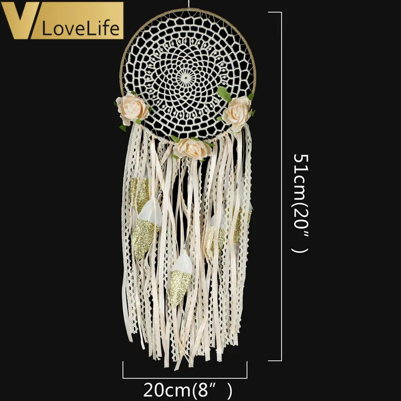 Boho Dream Catchers Свадебный комплект для украшения ручной работы DIY ремесло вечерние