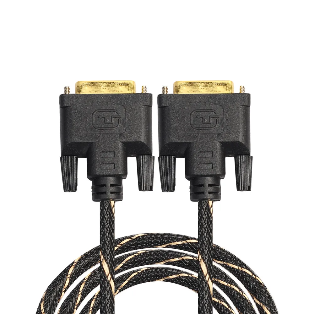 Кабель связи EPULA с ЖК-экраном и цифровым монитором DVI D 3/1 золотой 24 + 1 Pin двойной
