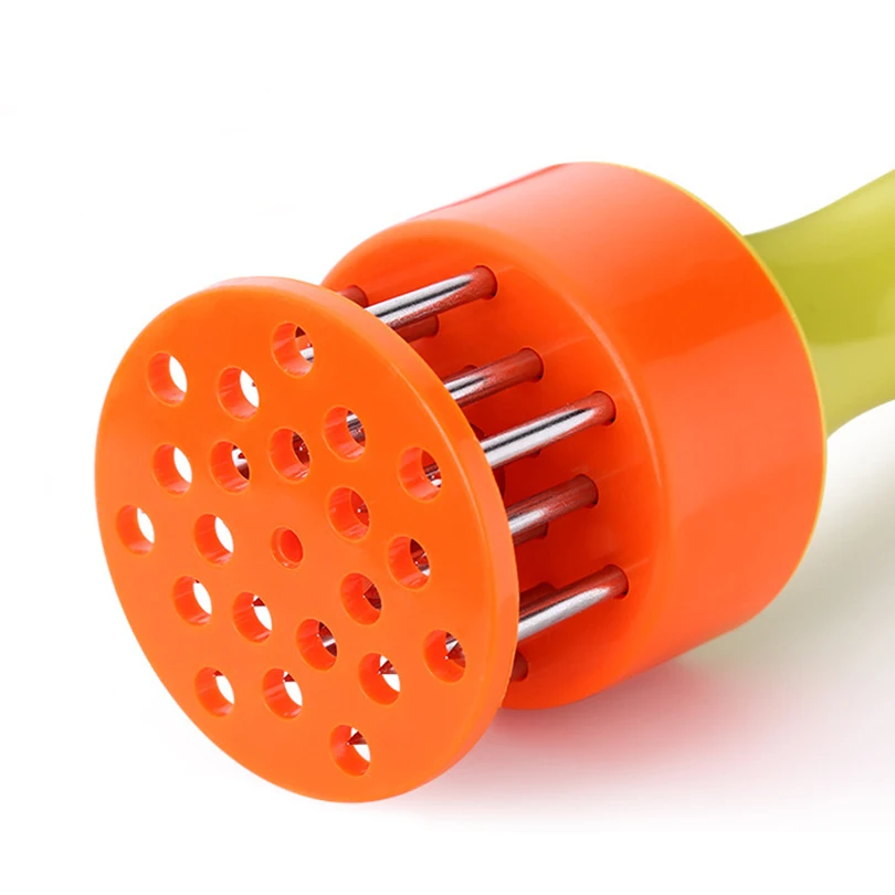 Нержавеющая сталь Мясо tenderizer инструменты Мясо вилки профессии Мясо Tenderizer с иглы Нержавеющая сталь Мясо tenderizer инструменты