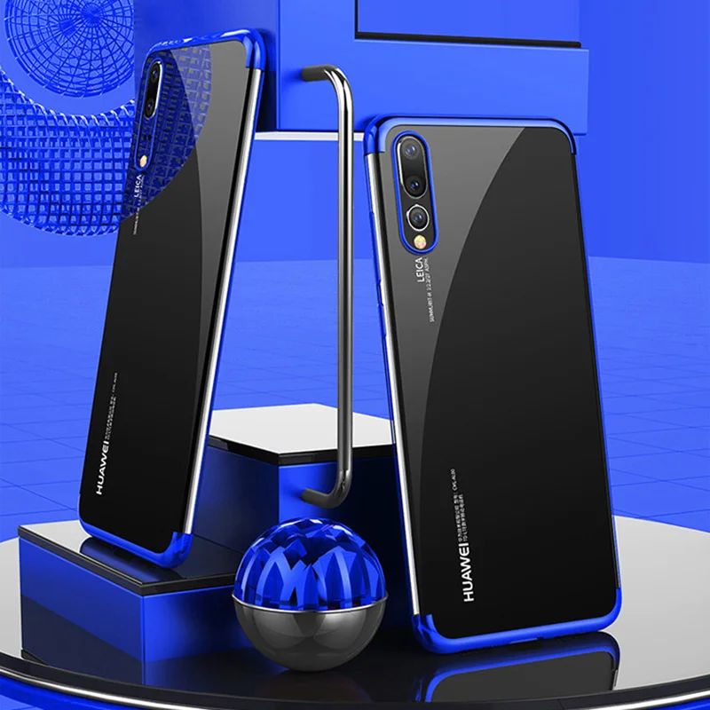Прозрачный мягкий силиконовый чехол SIXEVE для Huawei P20 P10 Plus P8 P9 Lite 2017 Honor 8 9 View 10 V10 V9 Play