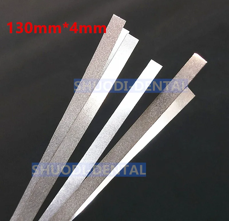 6 pcs polish strip Стоматологическая ортодонтика межпроксимальная эмаль редукция ручного использования инструменты стоматолога материалы суппорт измерительная линейка - Цвет: 6 pcs polish strip