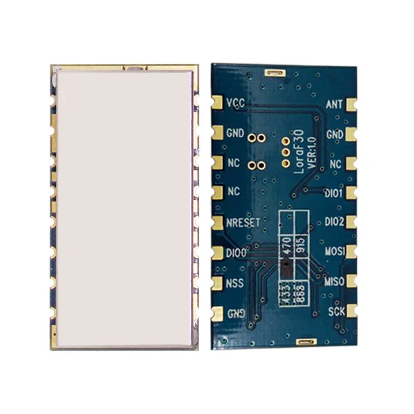 2 шт./лот 27dBm sx1276 LoRa модуль Lora1276F30, малый размер 6 км 915 МГц Высокая мощность 500 МВт дальний радиочастотный передатчик приемник