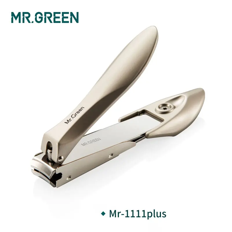 MR.GREEN high quality Medium Size Stainless Steel Nail Clipper Cuticle Scissors Nail Nail Cutter Manicure Trimmer Nail Art Tool - Цвет: Mr-1111plus