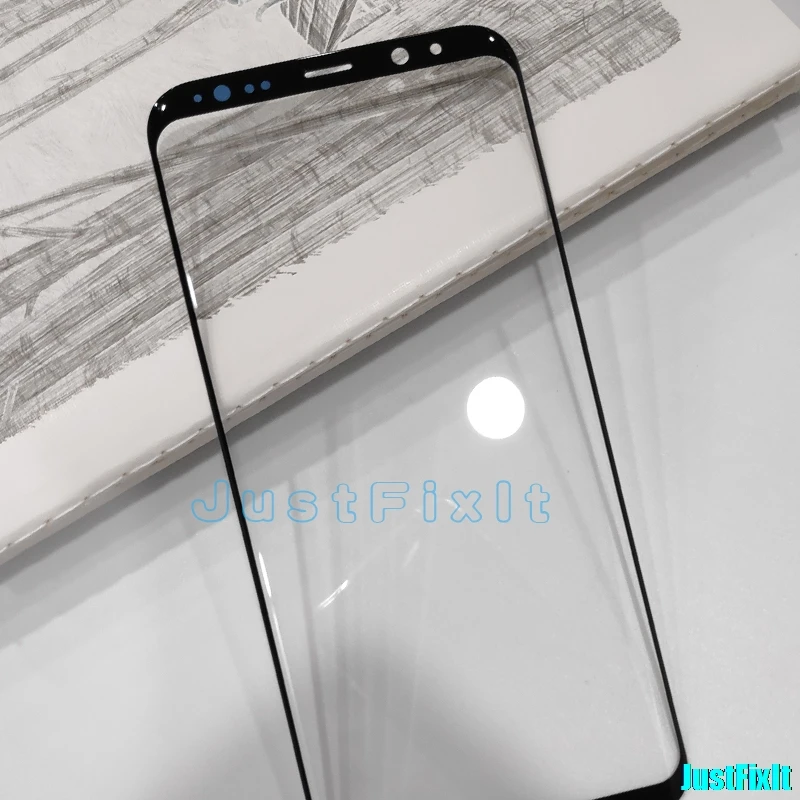Ремонт Замена для Samsung Galaxy S8 plus G950 G955 передний экран ЖК стекло объектив внешнее